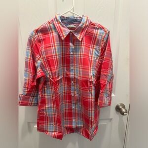 Charter Club Shirt Shop Multicolor Plaid Shirt